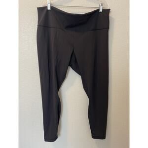 LULULEMON Wunder Under Black High Rise Tight Full On Luxtreme 28" Size 20